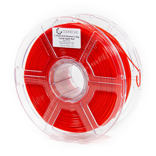 Candy Apple Red PLA Filament 1.75mm