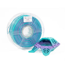 Load image into Gallery viewer, Mermaid (purple, blue &amp; green) PLA Filament 1.75mm, 1kg