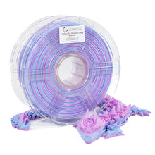 Load image into Gallery viewer, Unicorn 🦄 (pink → blue → purple) PLA Filament 1.75mm, 1kg