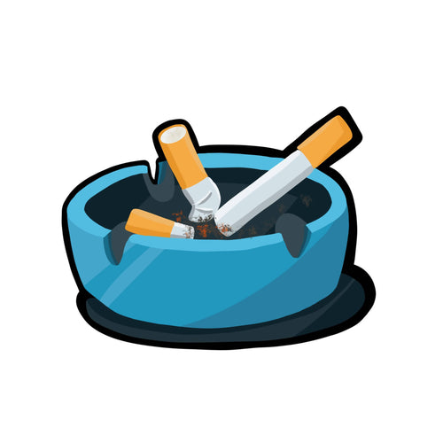 Cigarette Ash Tray Cookie Cutter