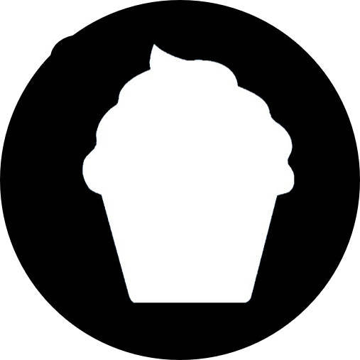 Circle Cutout - Cupcake