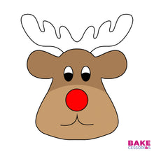 Load image into Gallery viewer, Reindeer Cookie Cutter