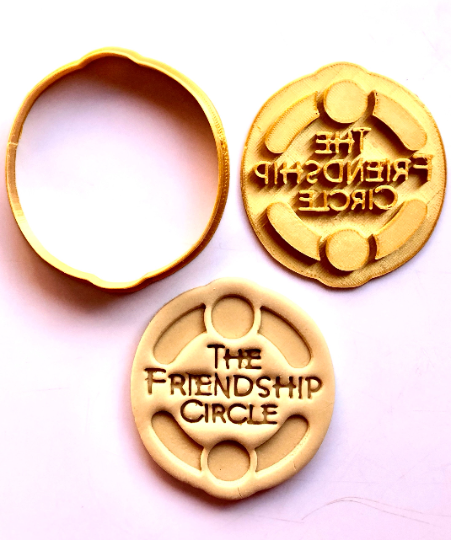 Chabad Lubavitch  Friendship Circle Cookie Cutter 2pc SET 3
