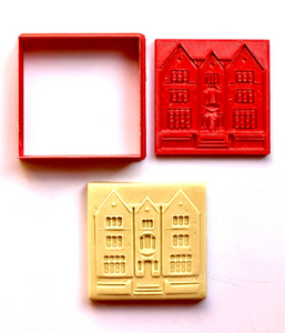 Chabad Lubavitch Headquarters 770 Cookie Cutter 2-pc 2.75"
