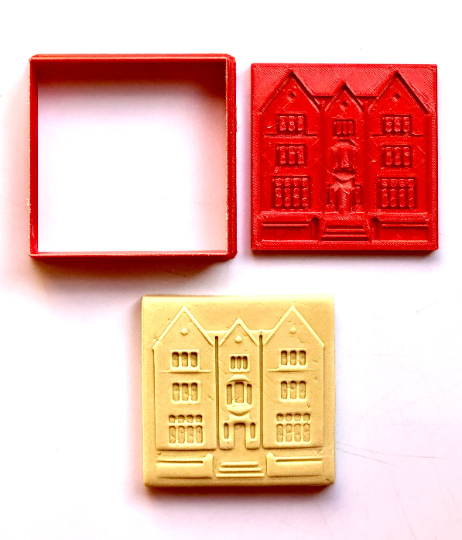 Chabad Lubavitch Headquarters 770 Cookie Cutter 2-pc 2.75