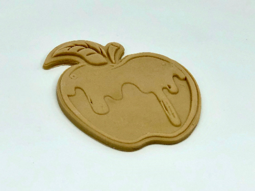 Apple with Honey, Rosh Hashanah, Cookie Cutter Fondant Embosser - 3