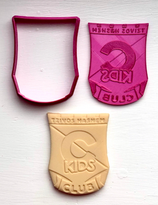 CKids Club Tzivos Hashem Chabad Lubavitch  youth Logo Cookie Cutter 2piece SET 3