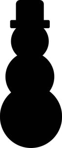 Snowman (w/ Hat) #2