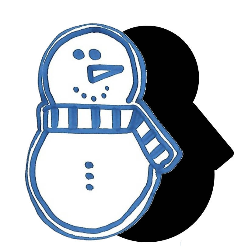 Snowman (w/ Scarf) #2