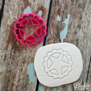 Badge of Liberty Cutter | Lil Miss Cakes