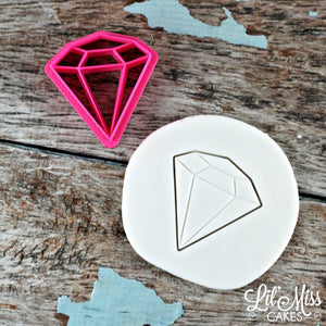 Diamond Imprint Cutter | Lil Miss Cakes