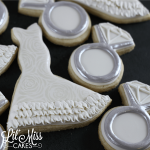 Diamond Ring Cookies | Lil Miss Cakes