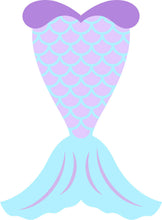 Load image into Gallery viewer, Mermaid Tail Silhouette