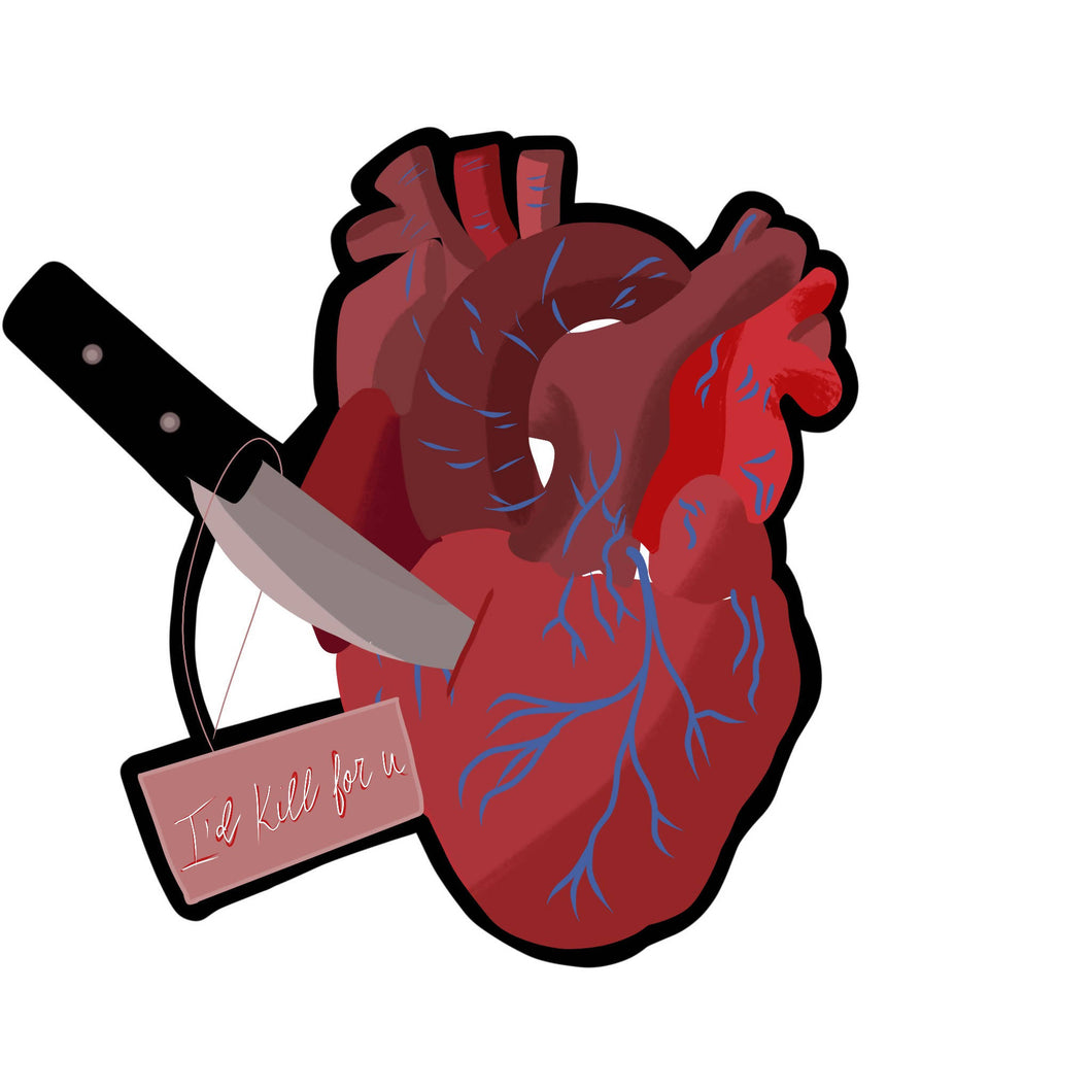 Stabbed Heart Cookie Cutter