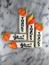 Load image into Gallery viewer, Thanksgiving Place Card Cookies | Lil Miss Cakes