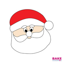 Load image into Gallery viewer, Santa Claus Face Cookie Cutter