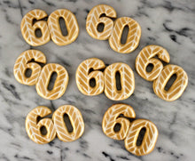 Load image into Gallery viewer, Number 60 Cookies | Lil Miss Cakes