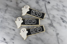 Load image into Gallery viewer, Ghost Place Card Cookie | Lil MIss Cakes