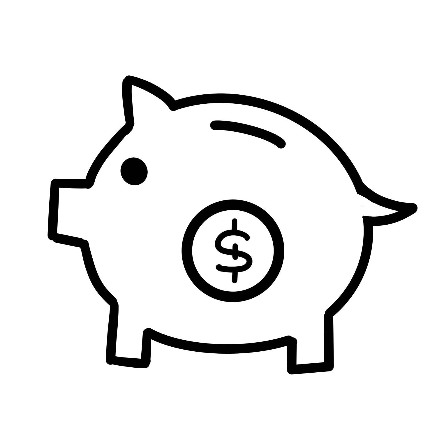 Saving PIg, Piggy Bank, Money pig – Cookiecad