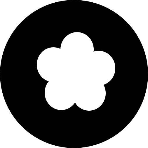 Circle Cutout - Flower