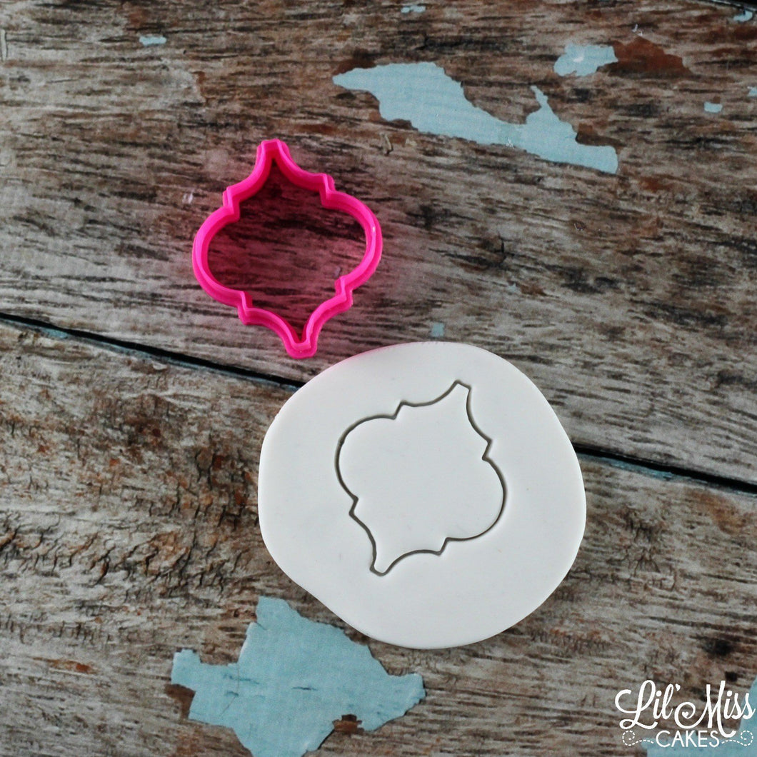Moroccan Tile Plaque Cutter | Lil Miss Cakes