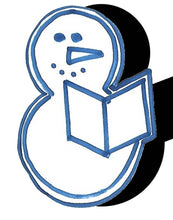 Load image into Gallery viewer, Snowman (w/ Book) #1