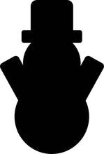 Load image into Gallery viewer, Snowman (w/ Arms &amp; Hat) #2
