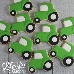 Tractor Cookies | Lil Miss Cakes