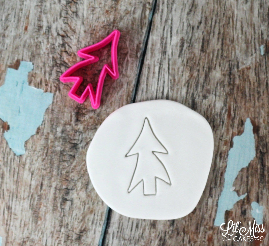 Wonky Tree Cutter | Lil Miss Cakes