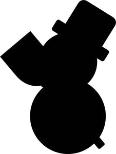 Snowman (w/ Hat & Broom) #1