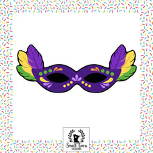Load image into Gallery viewer, Mardi Gras Mask