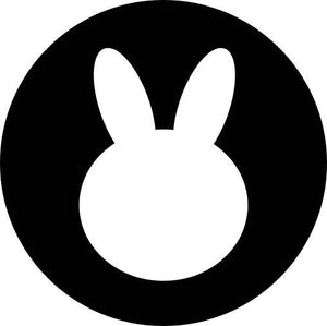 Circle Cutout - Bunny