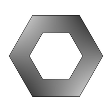 Load image into Gallery viewer, Hexagon Linzer Cookie Cutter