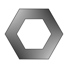 Load image into Gallery viewer, Hexagon Linzer Cookie Cutter