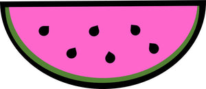 Watermelon #1 (Semi-Circle)