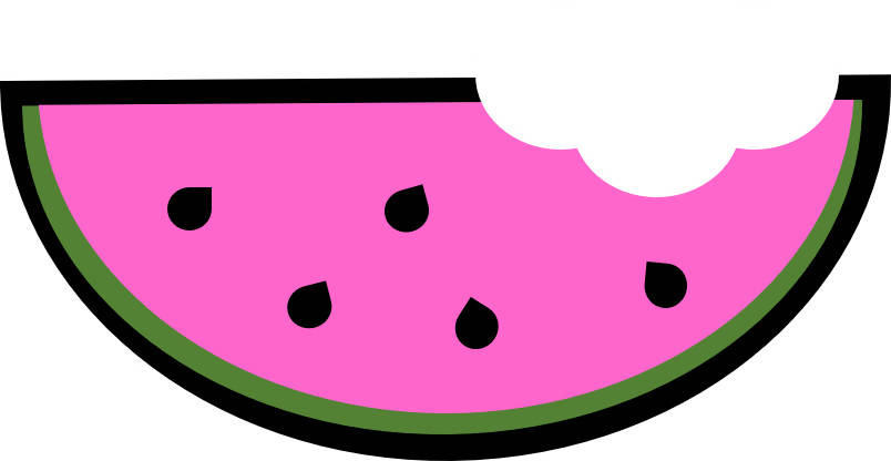 Watermelon #2 (Semi-Circle)