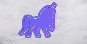 Unicorn cutter + stamp
